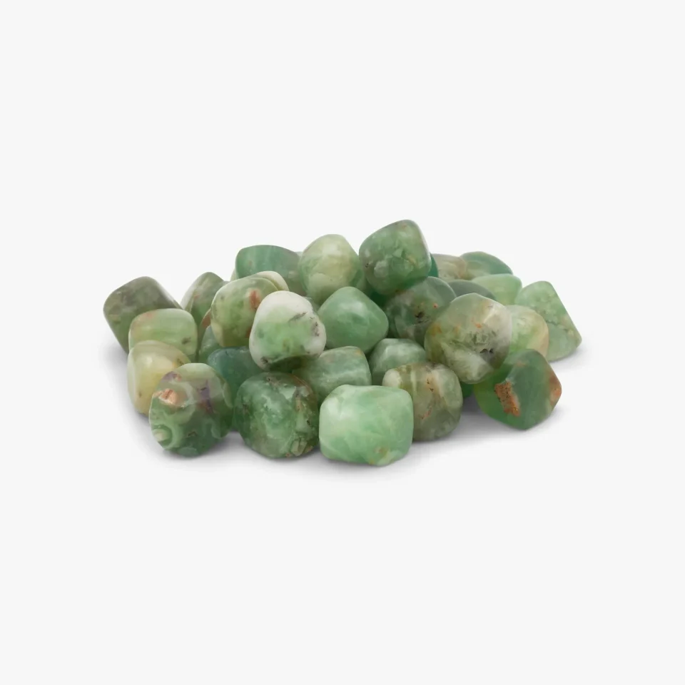 Green Fluorite Tumbled Stone
