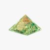 natural Green Onyx Orgone Pyramid
