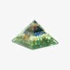 buy online Black Tourmaline, Lapis Lazuli, Amazonite, & Green Jade Orgone Pyramid