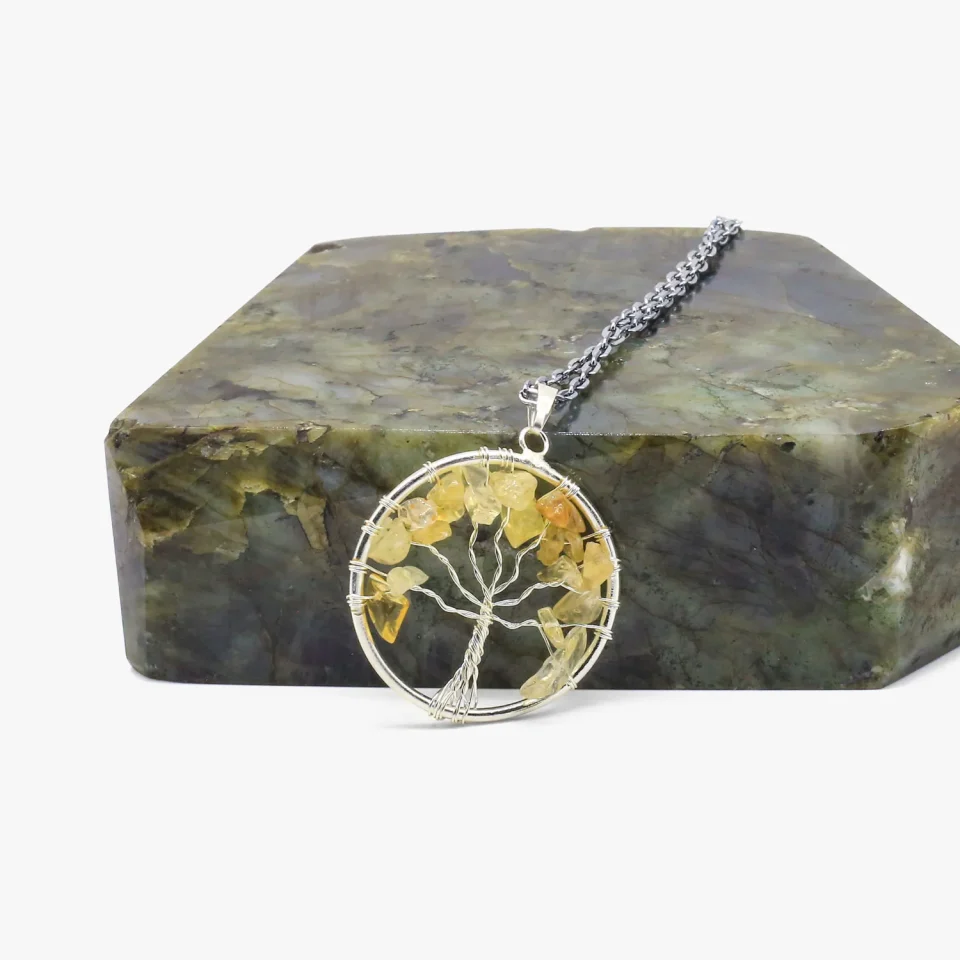 buy online Citrine Tree Of Life Pendant