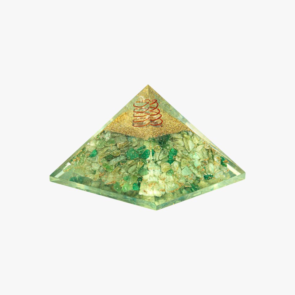buy online Green Onyx Orgone Pyramid