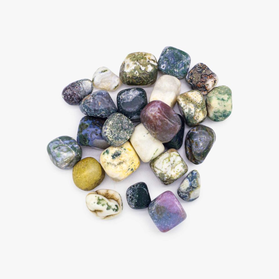 buy online Moss Agate Tumbled Stone
