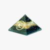 buy online Black Tourmaline and Selenite Orgone Pyramid