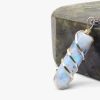Rainbow Moonstone Pendant - Wire Wrapped