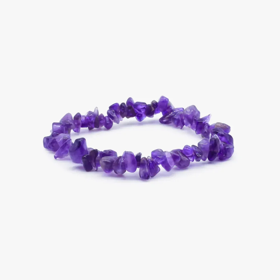 Amethyst Chips Bracelet