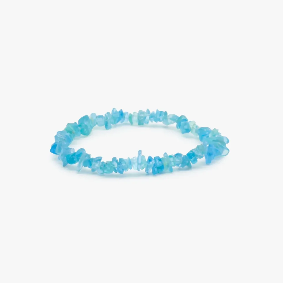 Aquamarine Chips Bracelet