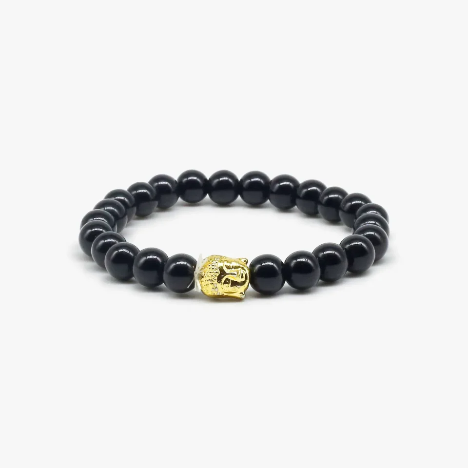 Black Tourmaline Beads Bracelet