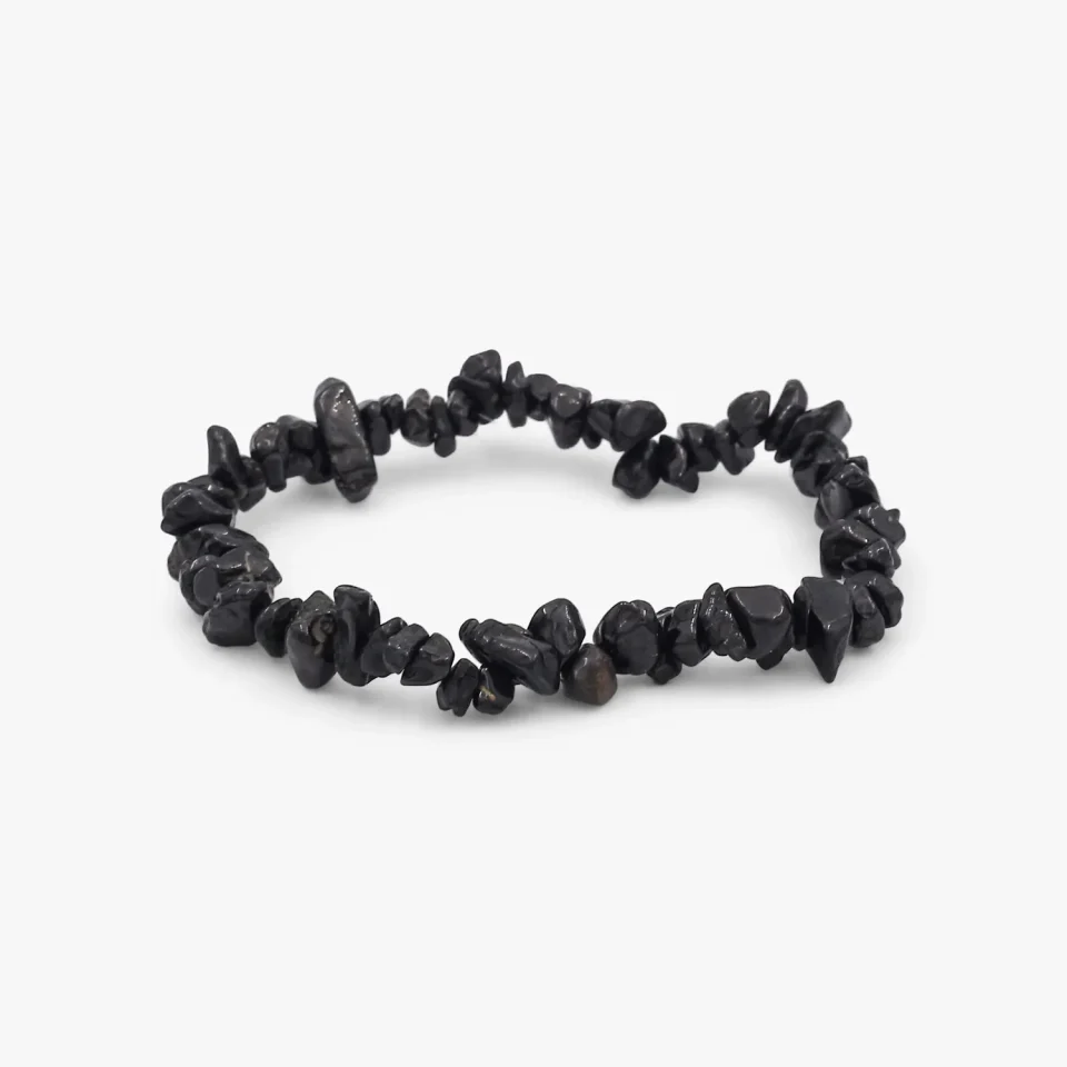 Black Tourmaline Chips Bracelet