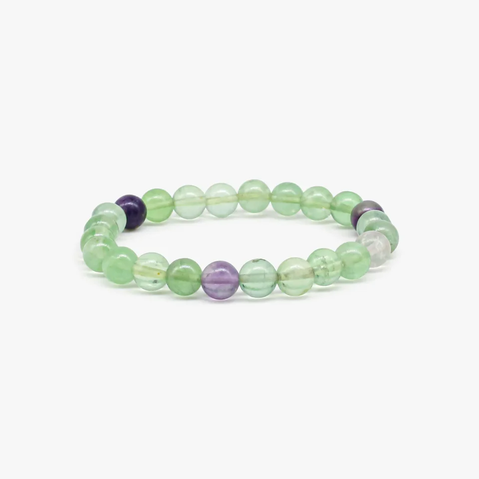 Fluorite Beads Bracelet