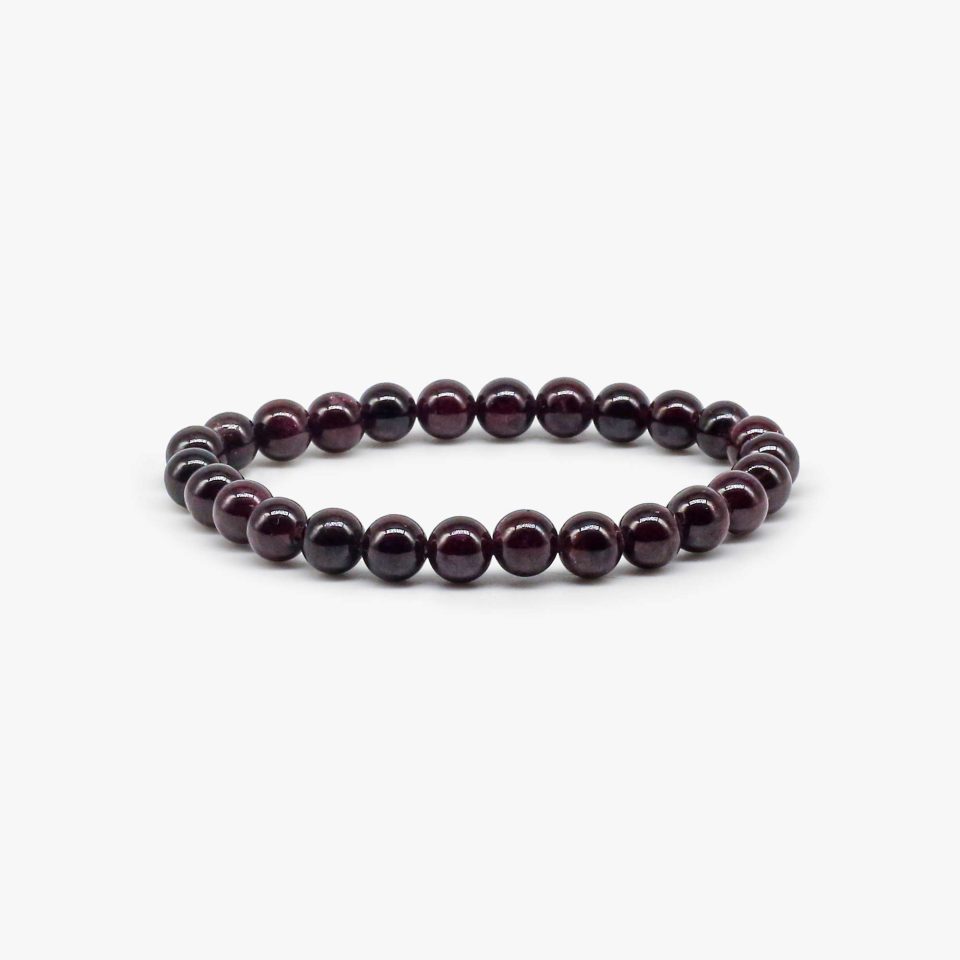 Garnet Beads Bracelet