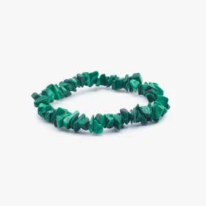 Malachite Chips Bracelet