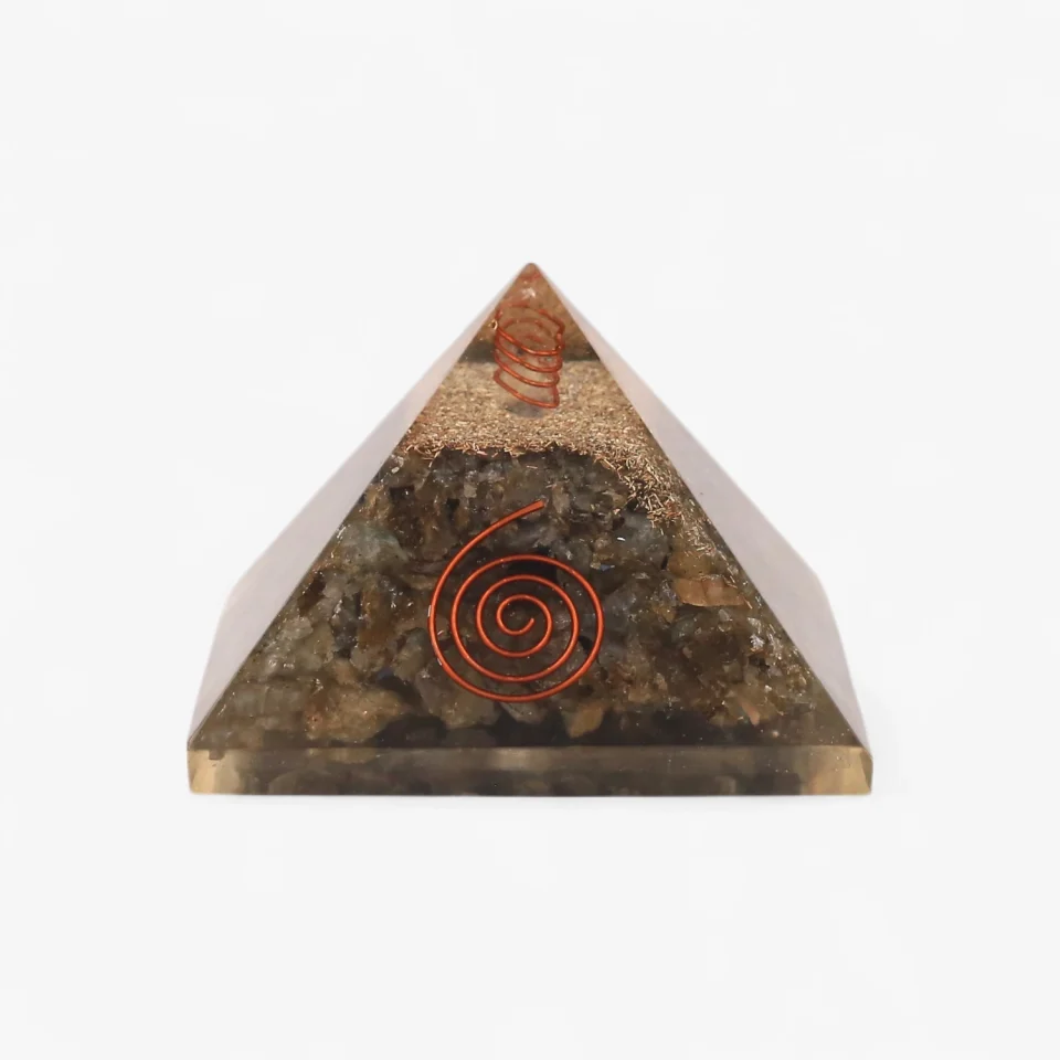 Labradorite Orgone Pyramid