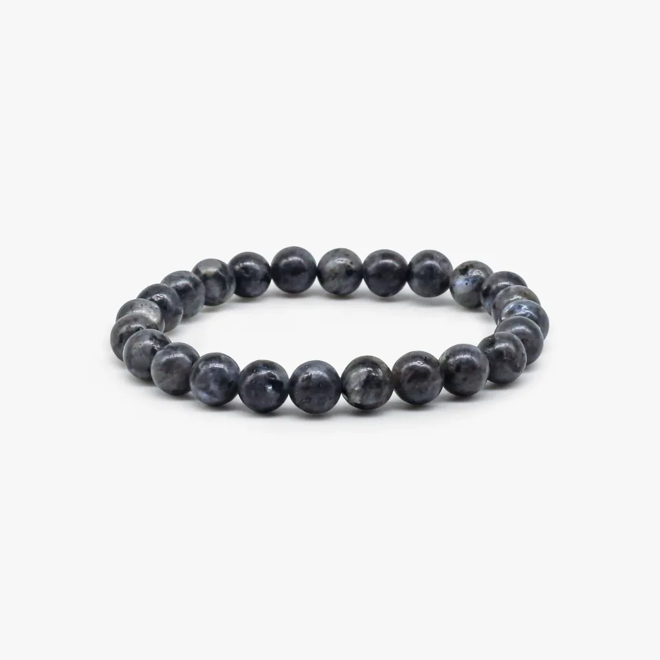 Larvikite Beads Bracelet