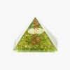 Peridot Orgone Pyramid