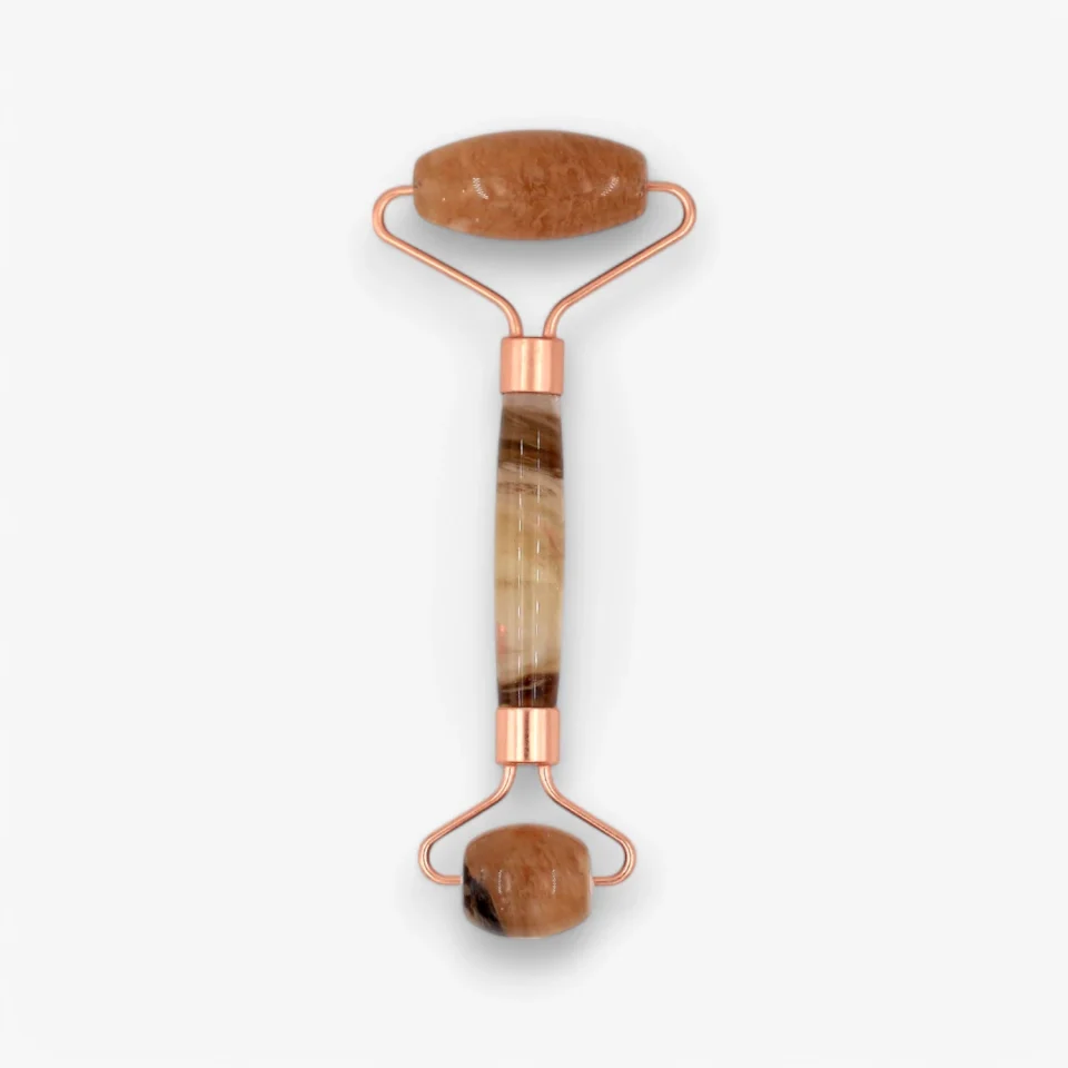 Natural Yellow Fluorite Roller