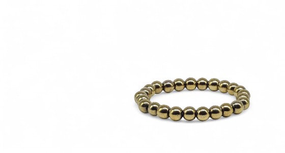 Pyrite Beads Bracelet Online India