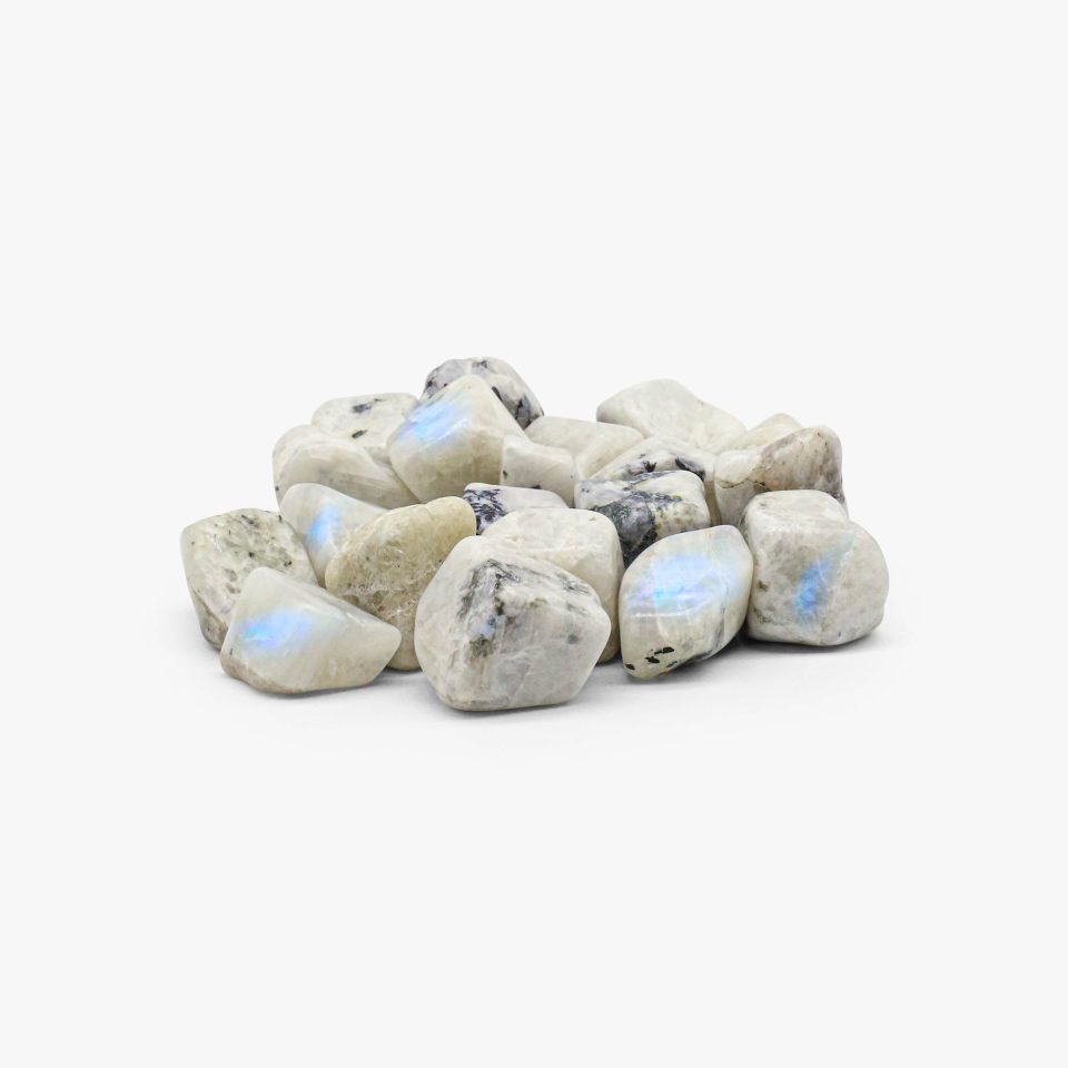 Rainbow Moonstone Tumbled Stone india