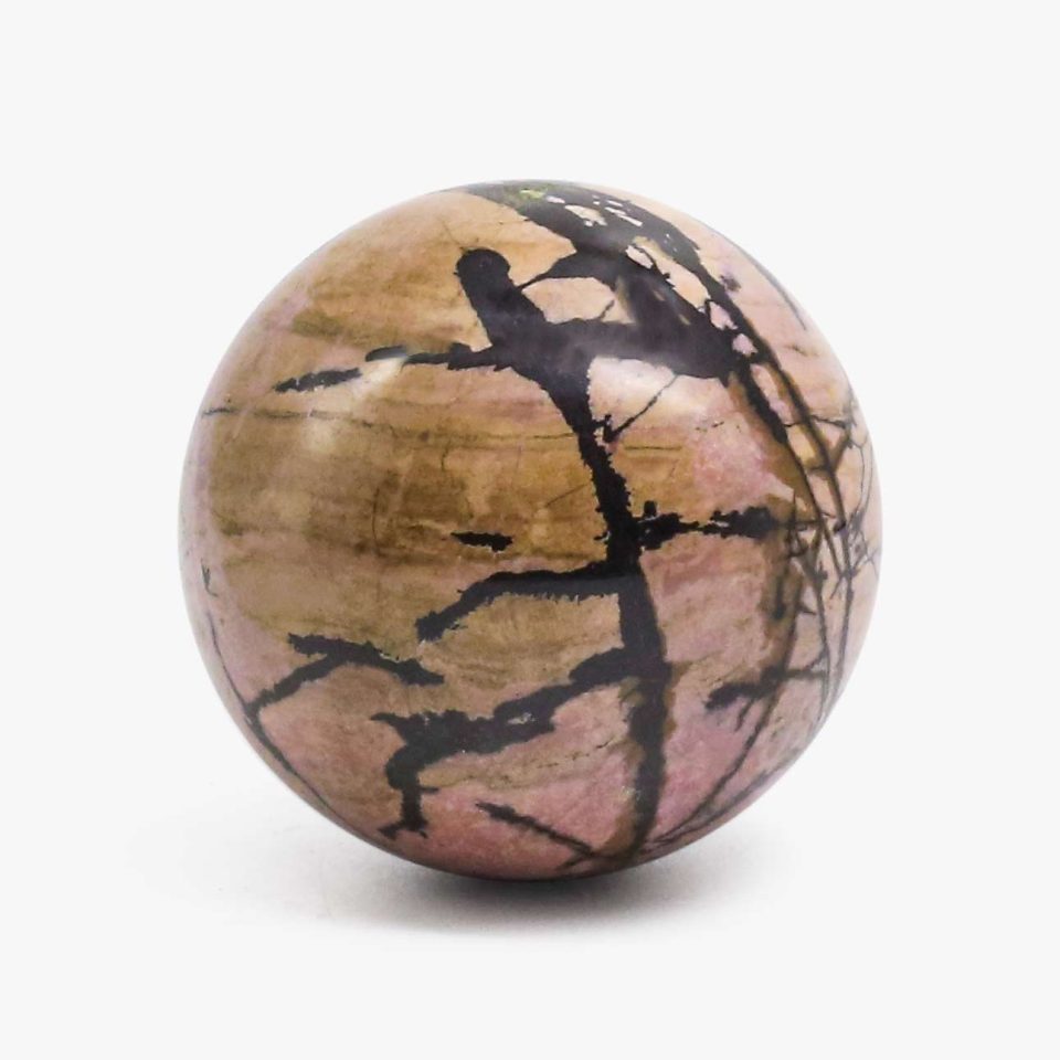 Rhodonite Sphere