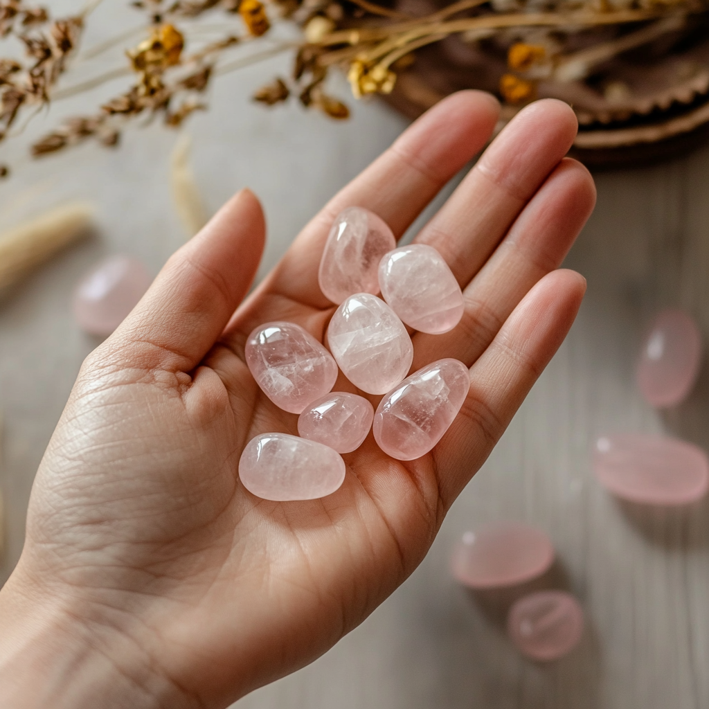Rose Quartz Tumble Online India