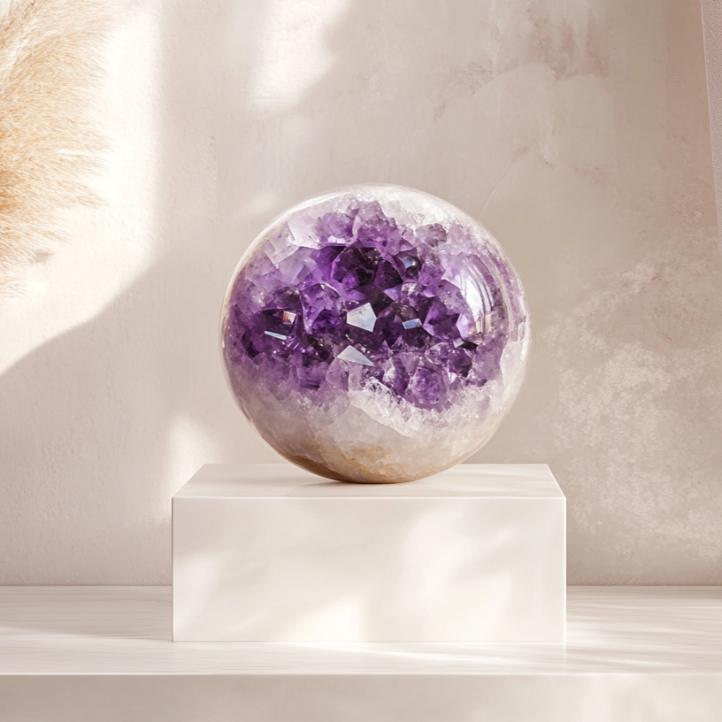 Tocrystal Gallery Druzy Sphere