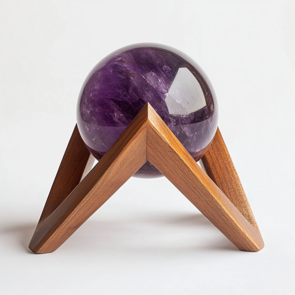 Tocrystal Gallery Sphere Stand
