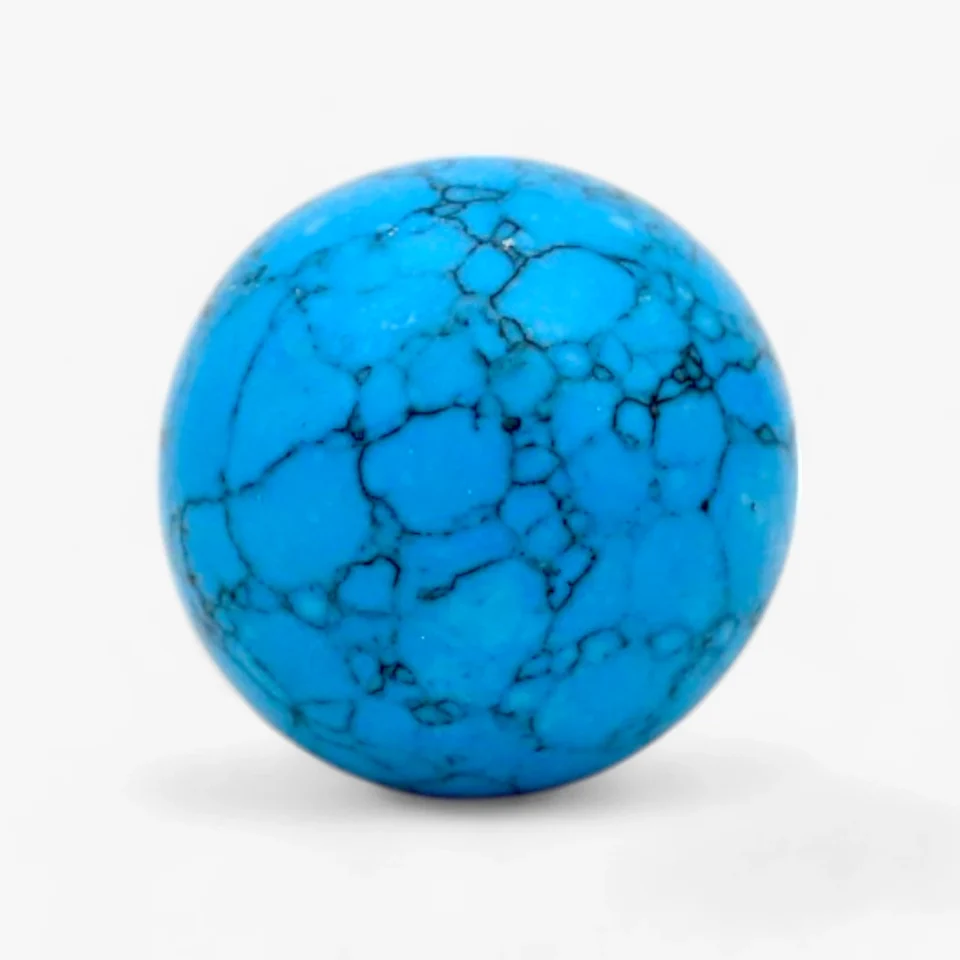 Turquoise (Man-Made) Sphere