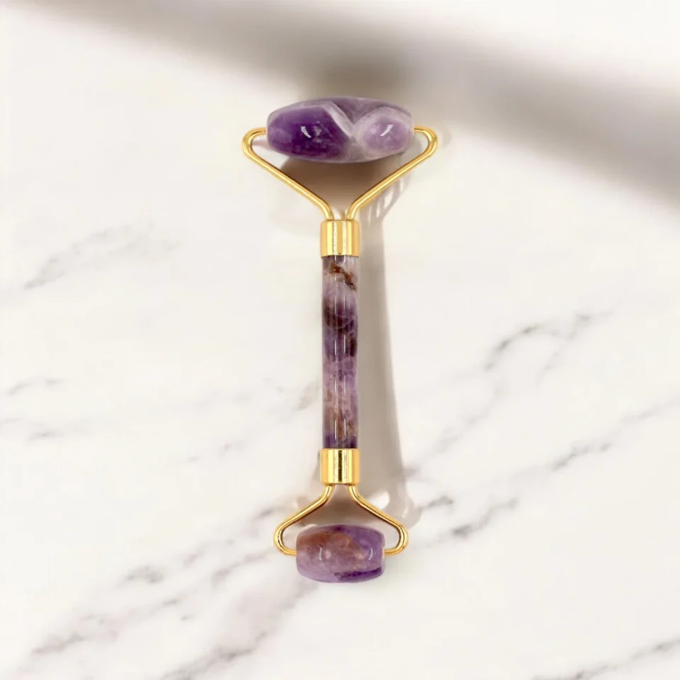 buy online Natural Amethyst Face Roller