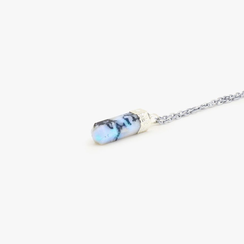 buy online Rainbow Moonstone Pendant - With Bail