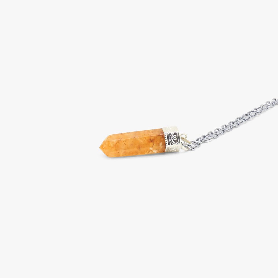 buy online Yellow Aventurine Pendant - Bail