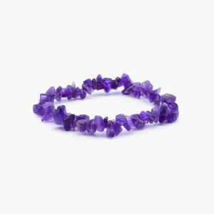 Amethyst Chips Bracelet