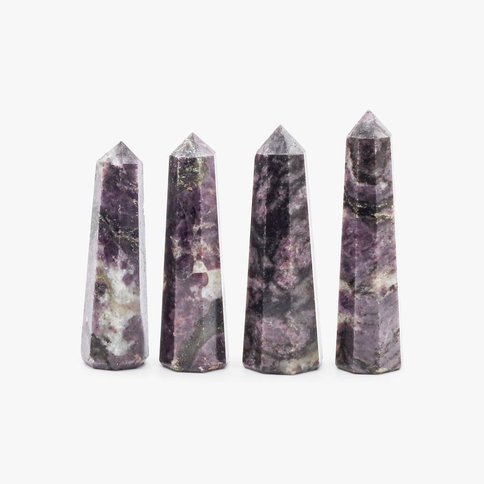 natural Ruby Spinel Matrix Tower