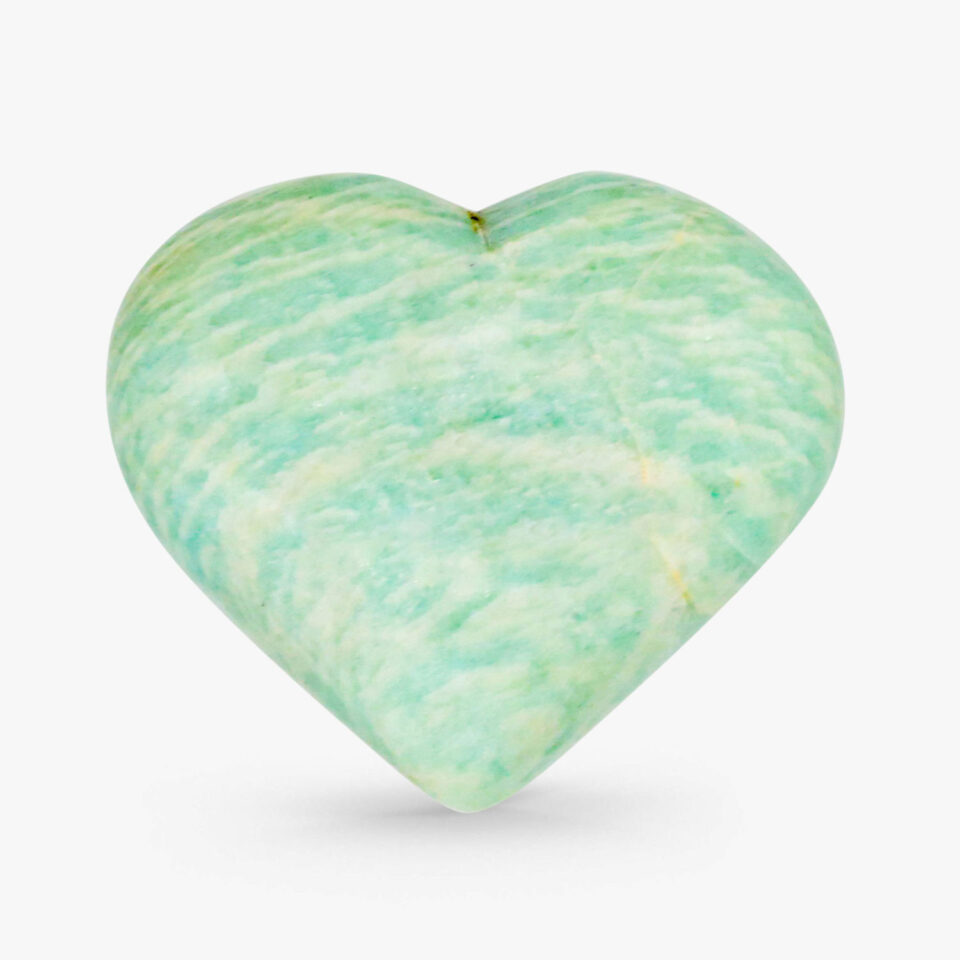 Amazonite Heart