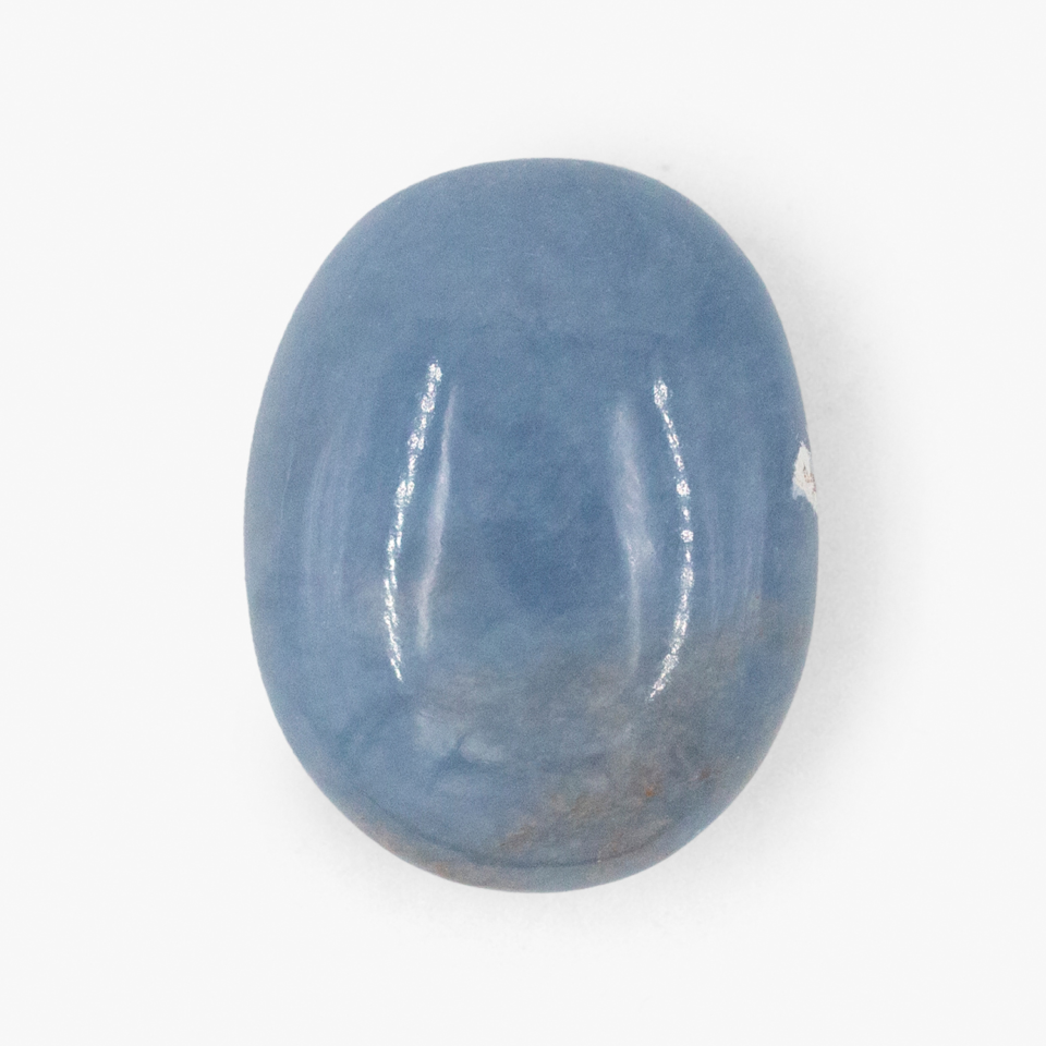 Angelite Palm Stone