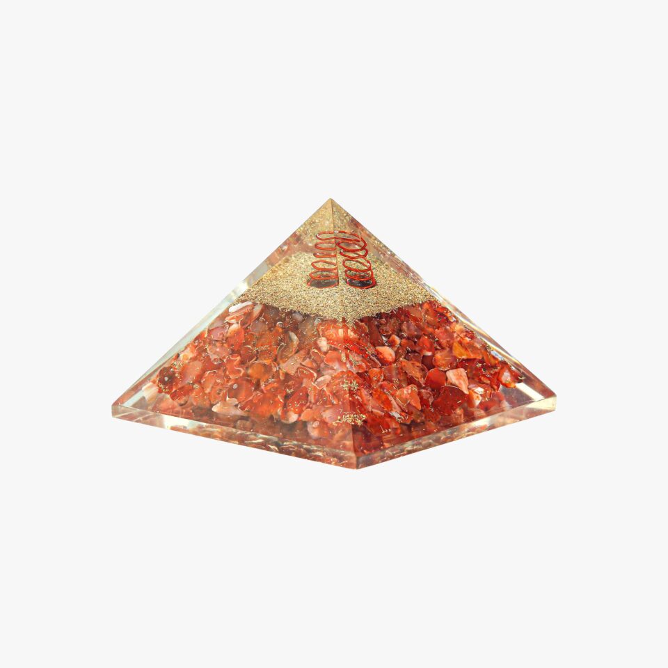 Carnelian Orgone Pyramid