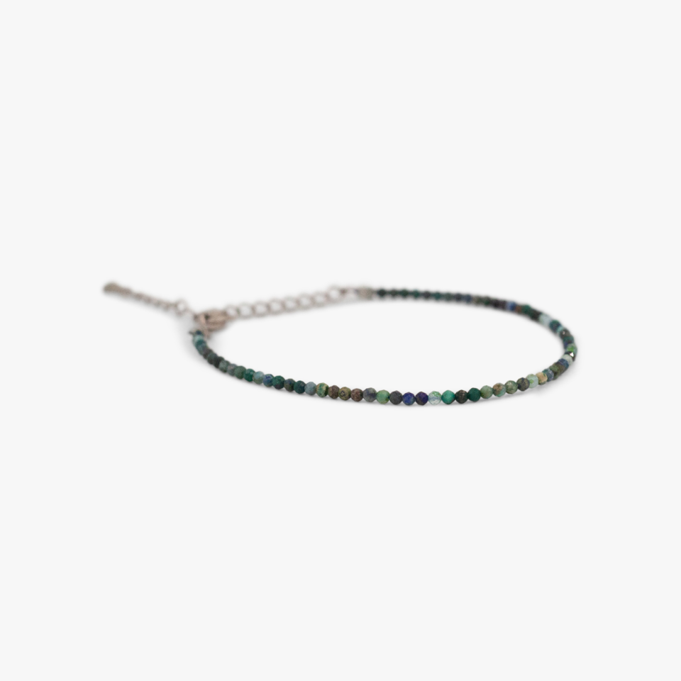 Chrysocolla Beads Anklet
