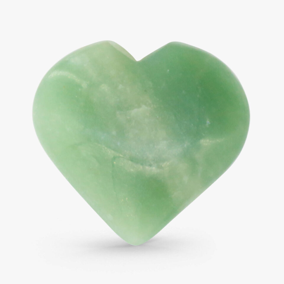 Green Aventurine Heart