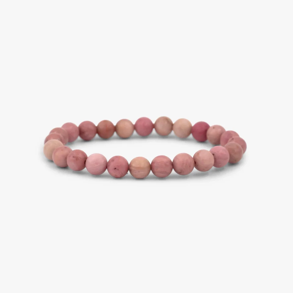 Rhodochrosite Beads Bracelet