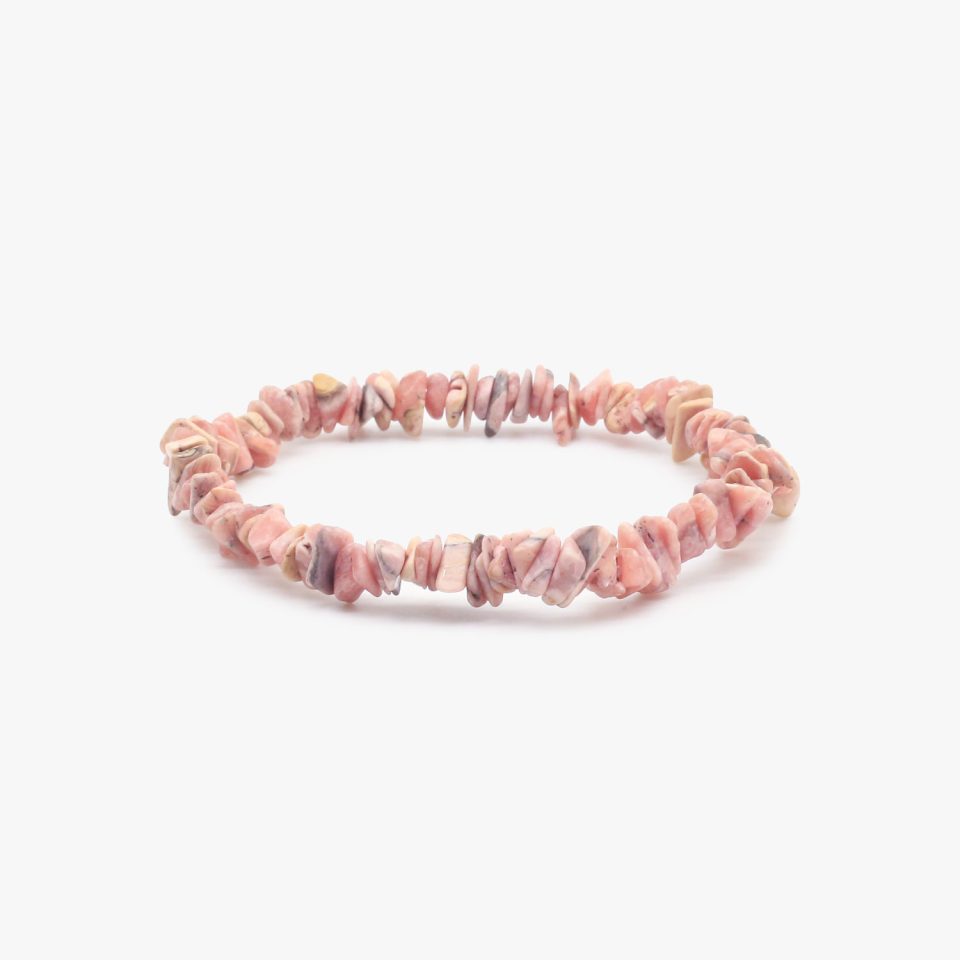 Rhodochrosite Chips Bracelet