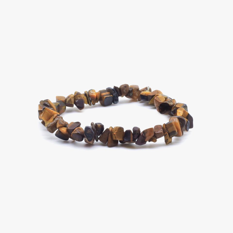Tiger Eye Chips Bracelet
