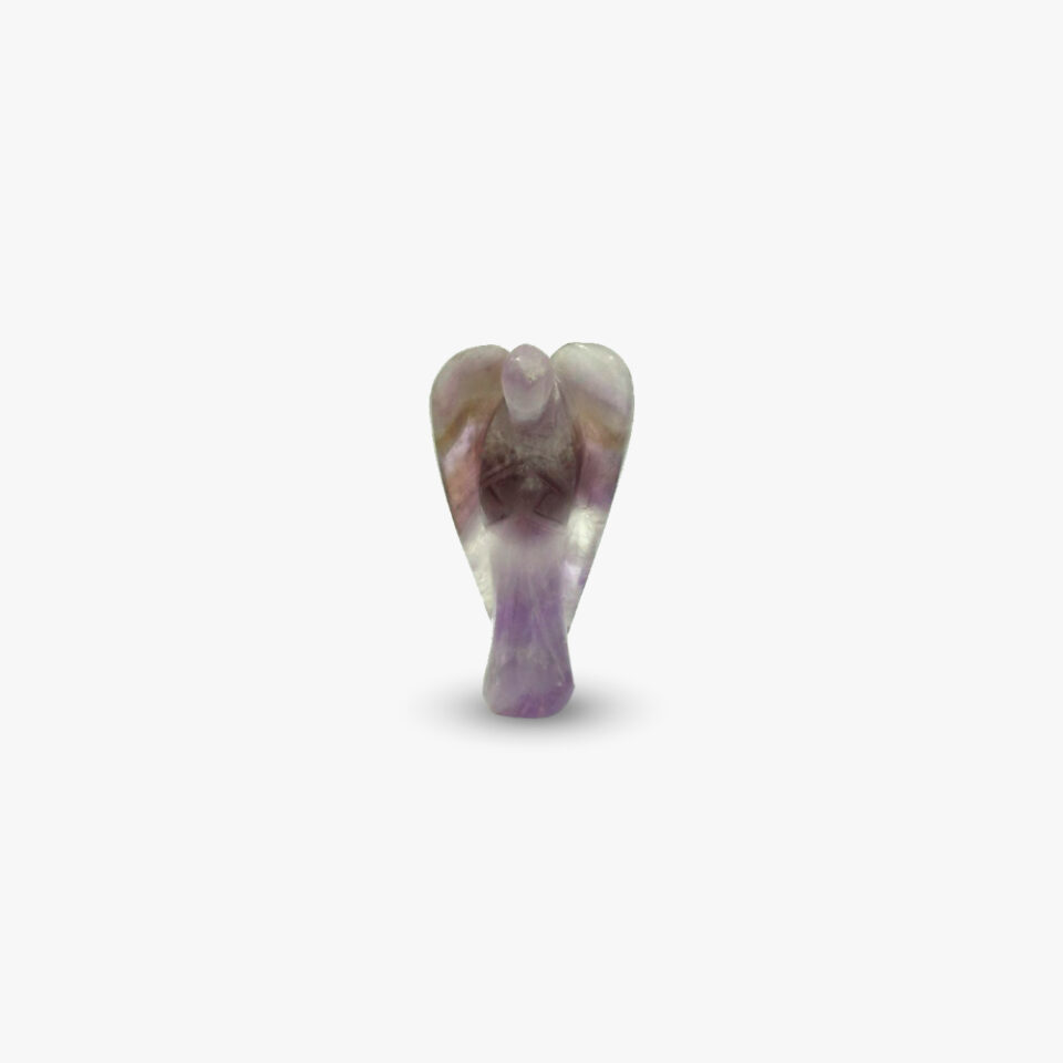 Amethyst Angel Carving