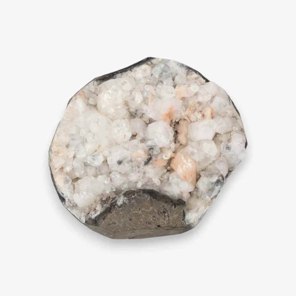 Apophyllite with Stilbite Cluster