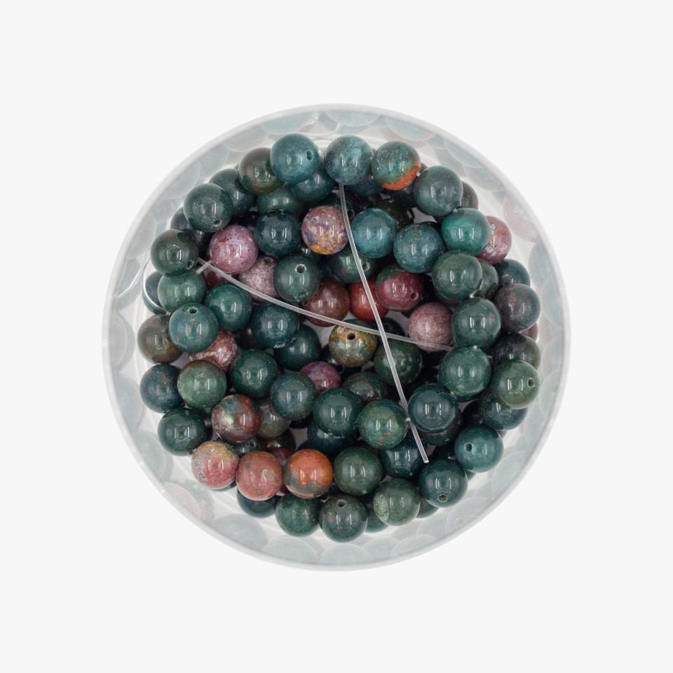 Bloodstone 8mm Beads