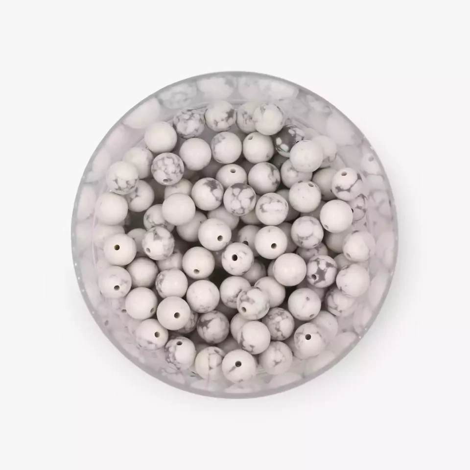 Howlite 8mm Beads