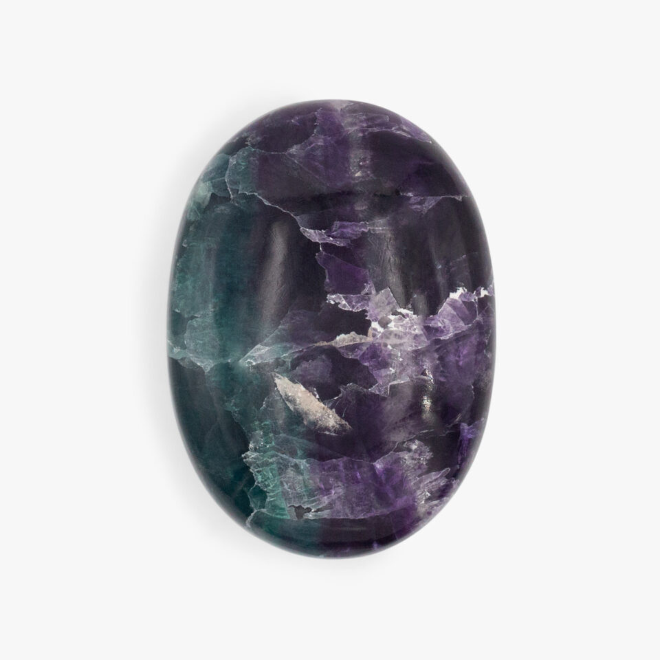 Multi Fluorite Palm Stone