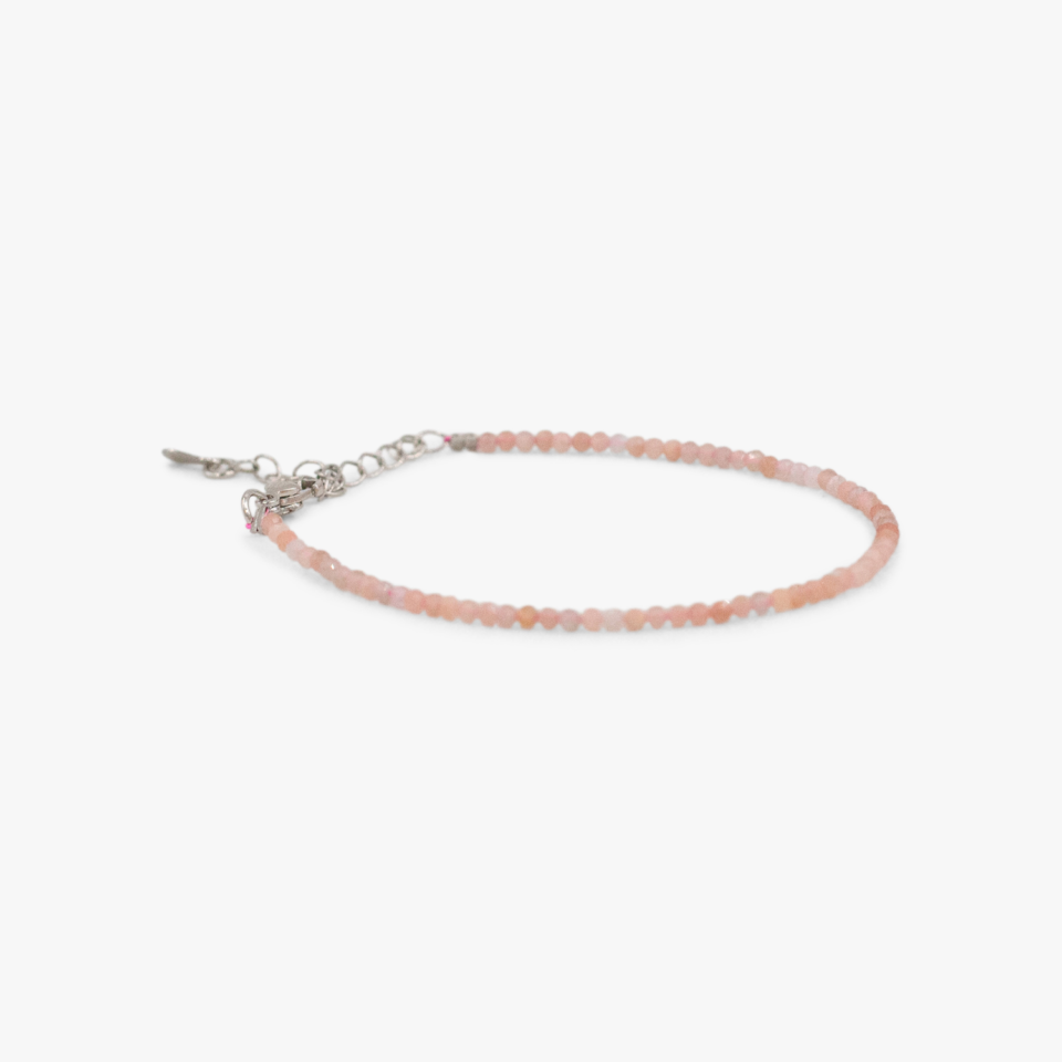 Rose Quartz Beads Anklet