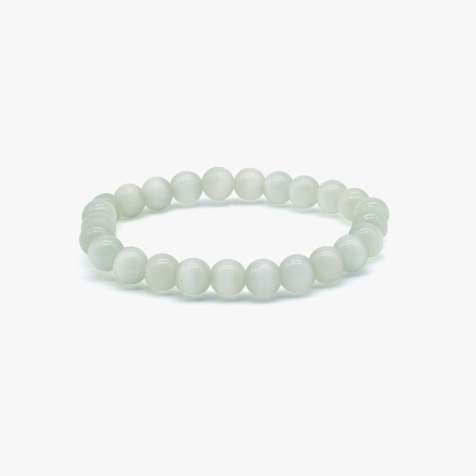 Selenite Beads Bracelet