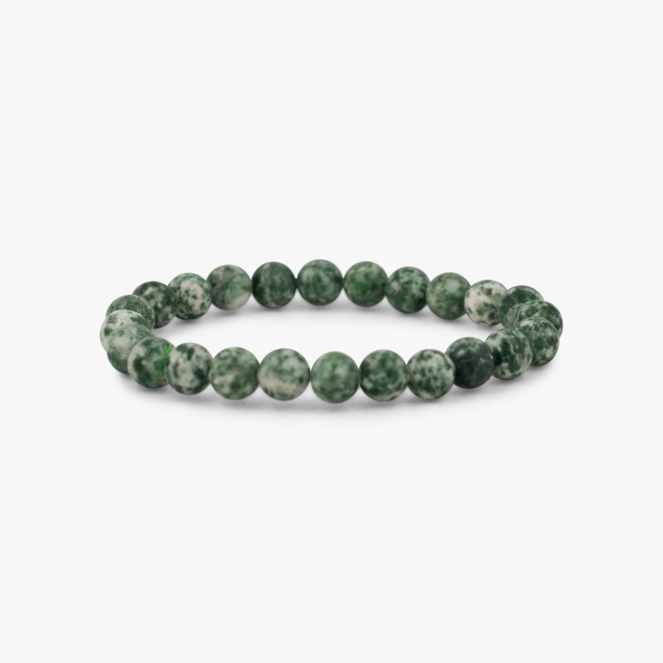 Tree Agate Beads Bracelet