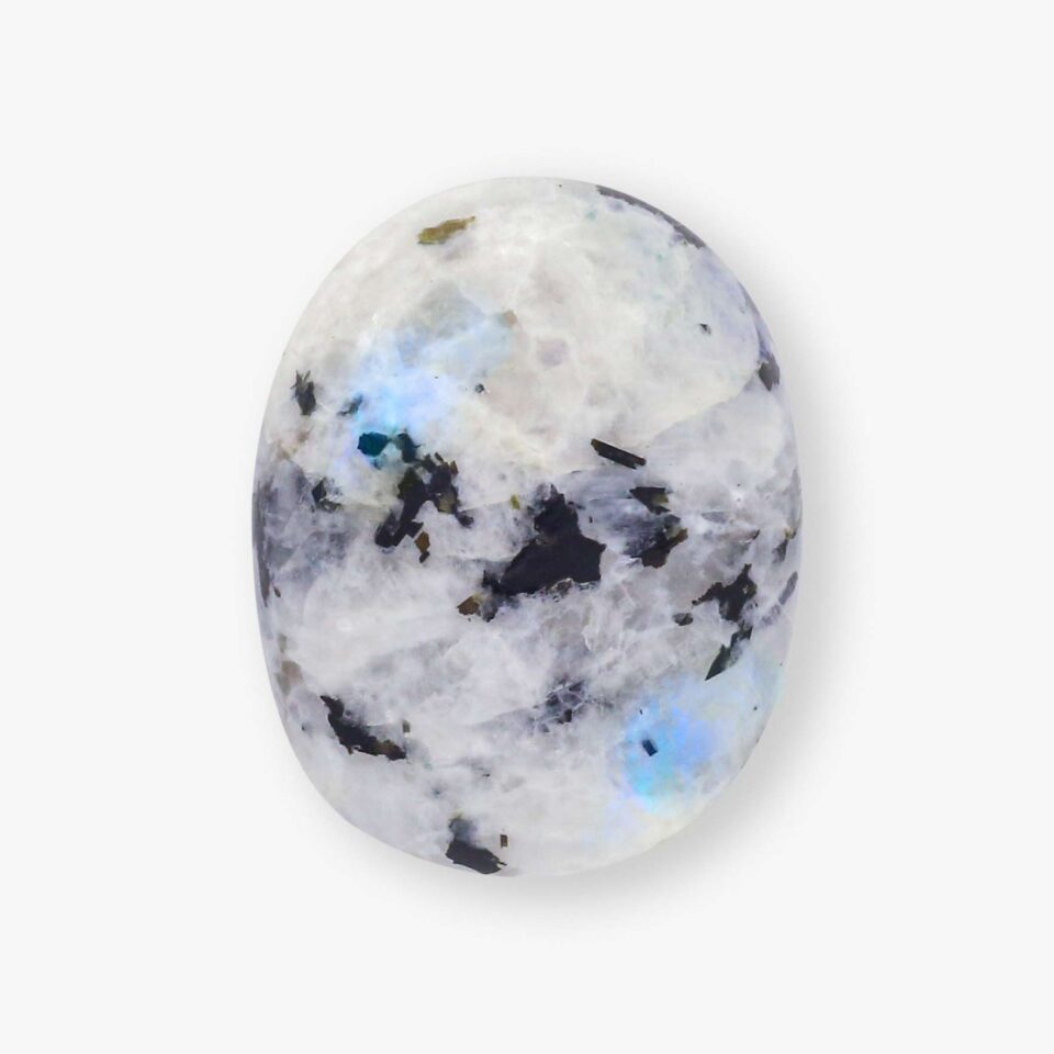 Rainbow Moonstone Palm Stone