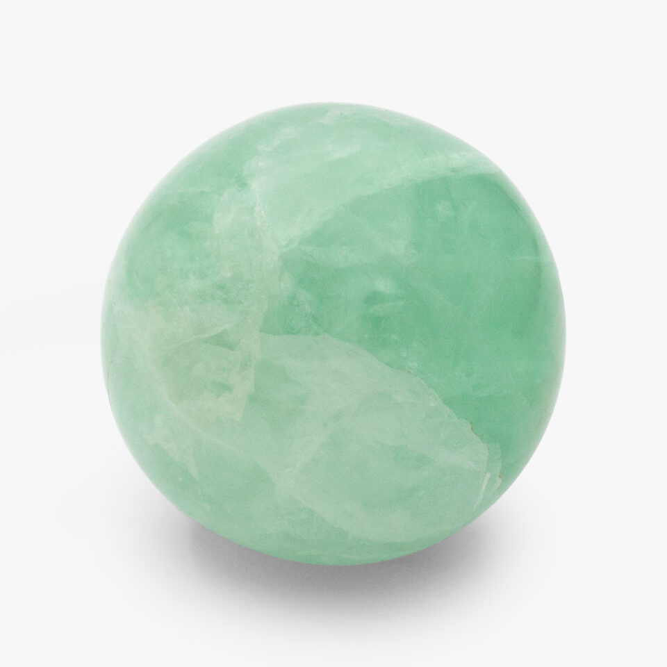 Green Fluorite Sphere