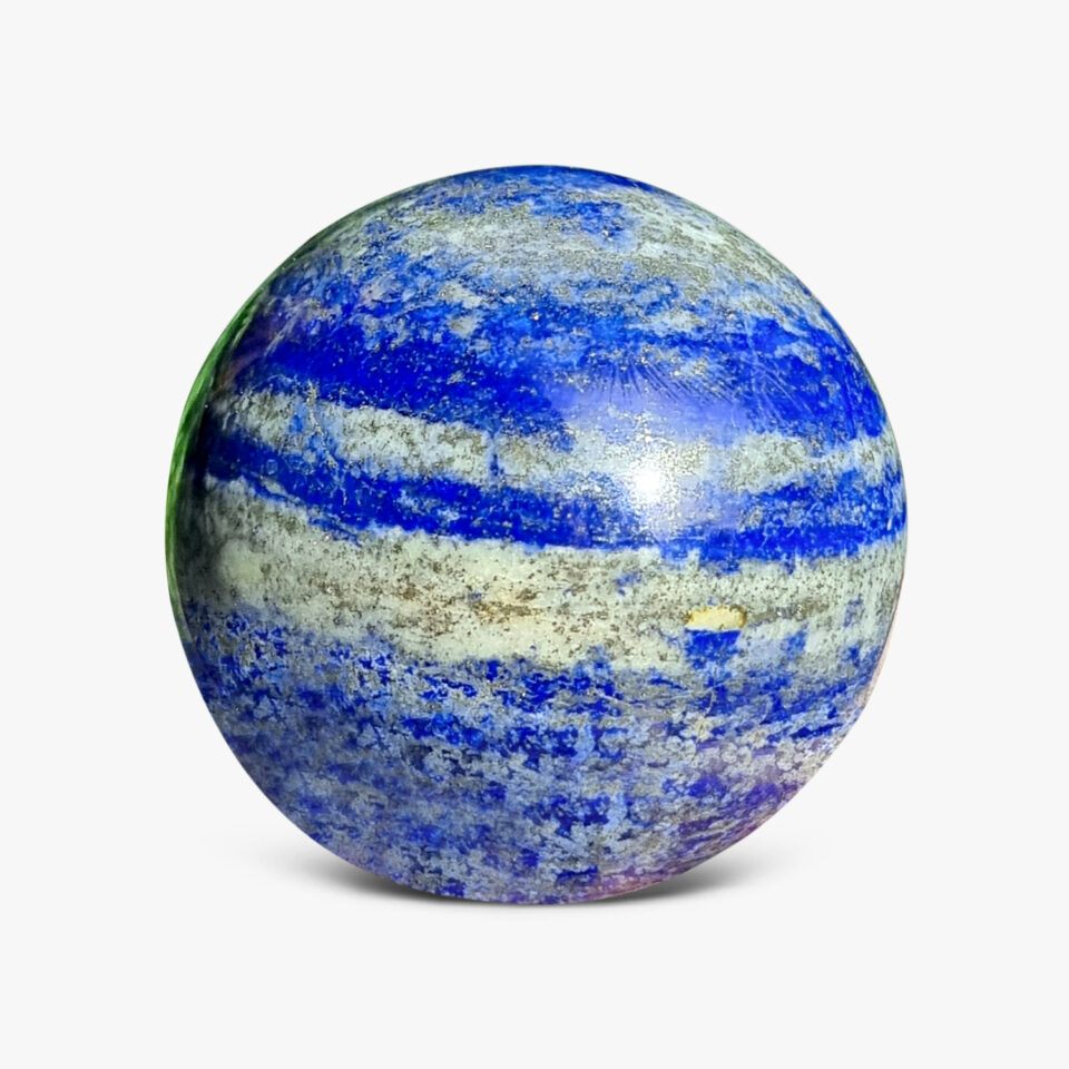 Lapis lazuli sphere